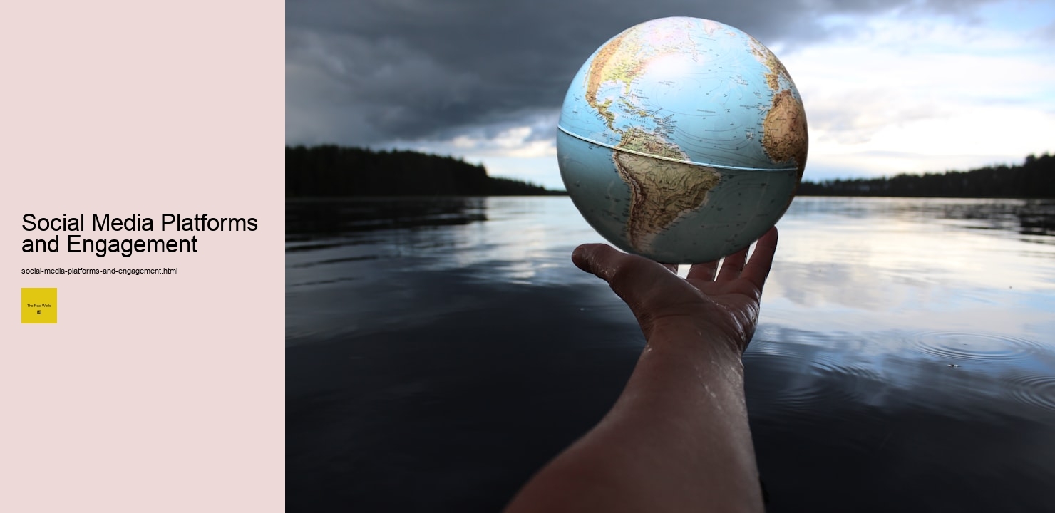Social Media Platforms and Engagement | The Real World